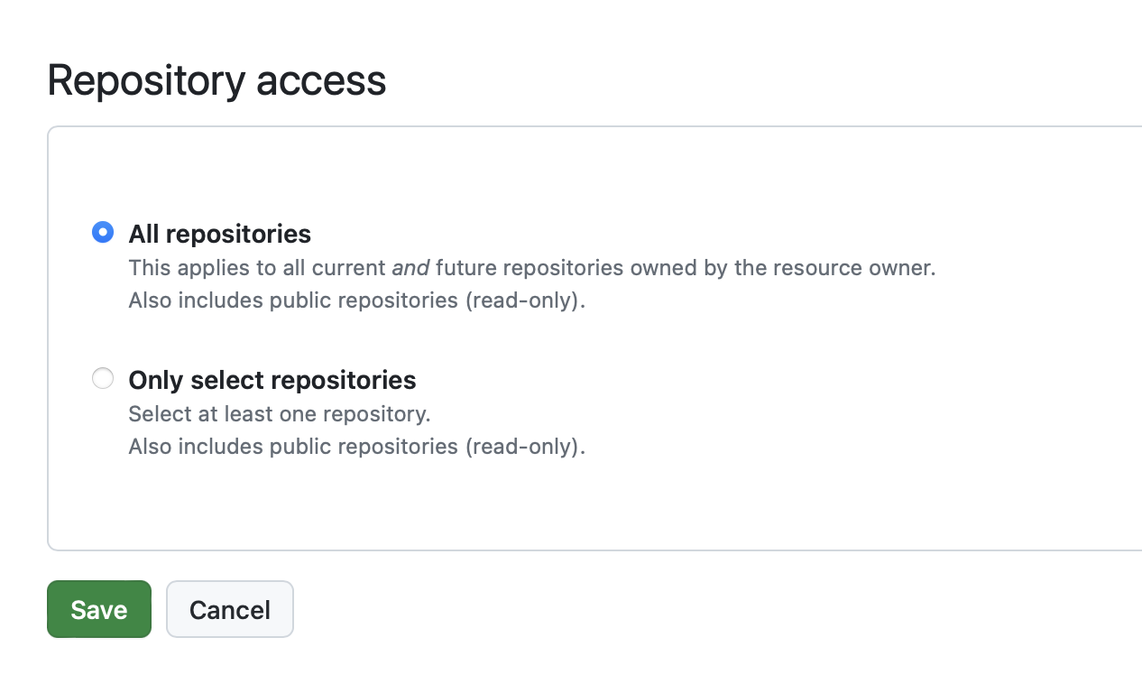 Repository access