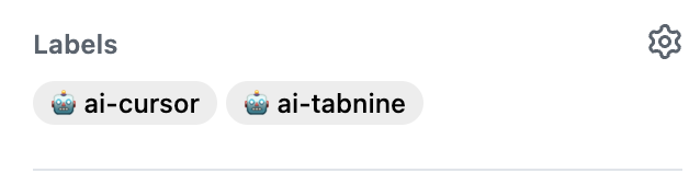 Label AI Assistance
