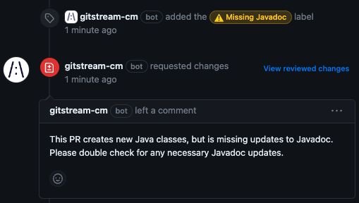 Enforce Javadoc Requirements for New Classes