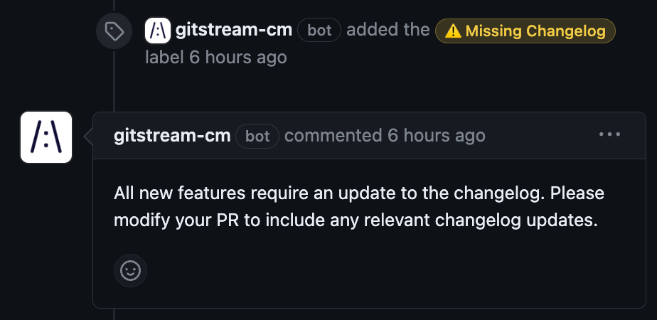 Review Changelog